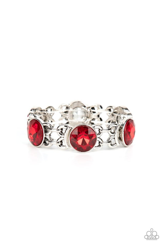 ​Devoted to Drama - Red - Paparazzi Bracelet Image