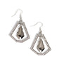 ​Poshly Photogenic - Silver - Paparazzi Earring Image