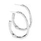 ​WARPED Speed - Silver - Paparazzi Earring Image