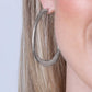​WARPED Speed - Silver - Paparazzi Earring Image