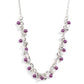 Soft-Hearted Shimmer - Purple - Paparazzi Necklace Image