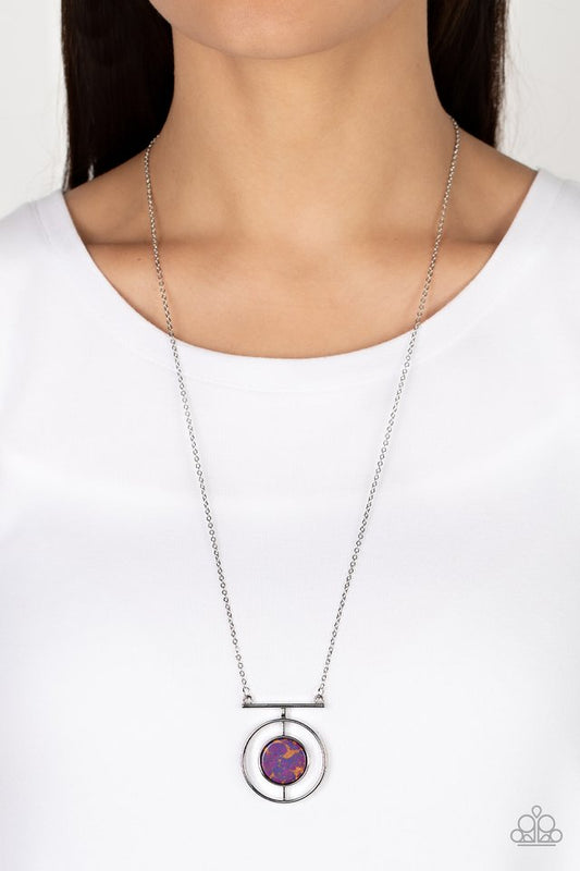 ​Boulevard Bazaar - Purple - Paparazzi Necklace Image