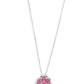 Mojave Medallion - Pink - Paparazzi Necklace Image