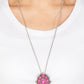 Mojave Medallion - Pink - Paparazzi Necklace Image