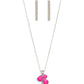 Wild Bunch Flair - Pink - Paparazzi Necklace Image