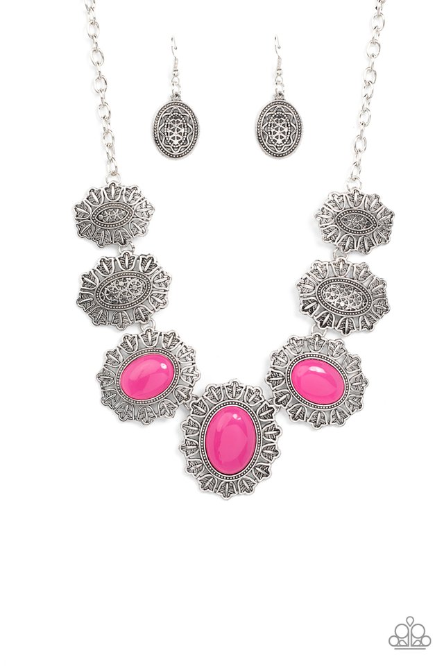 ​Forever and EVERGLADE - Pink - Paparazzi Necklace Image