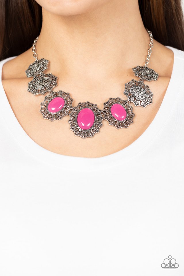 ​Forever and EVERGLADE - Pink - Paparazzi Necklace Image