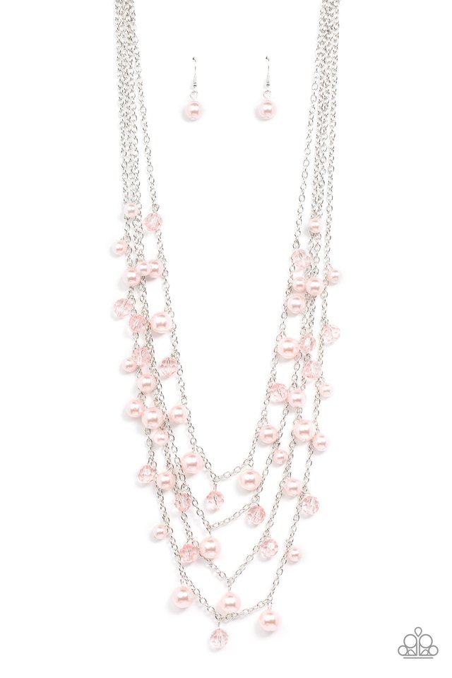 Vintage Virtuoso - Pink - Paparazzi Necklace Image