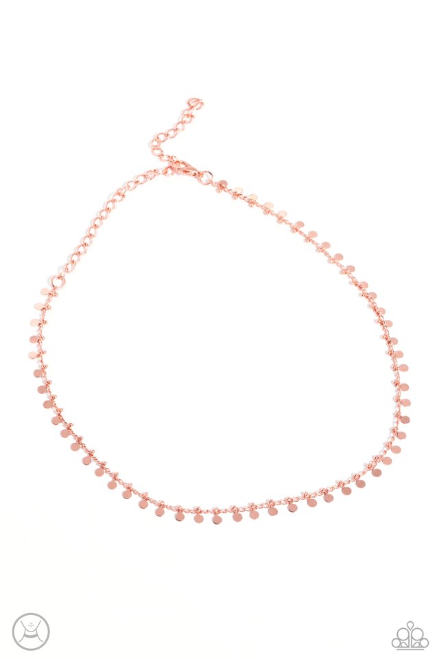 Spotlight Spunk - Copper - Paparazzi Necklace Image