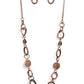 ​Industrial Intentions - Copper - Paparazzi Necklace Image