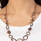 ​Industrial Intentions - Copper - Paparazzi Necklace Image