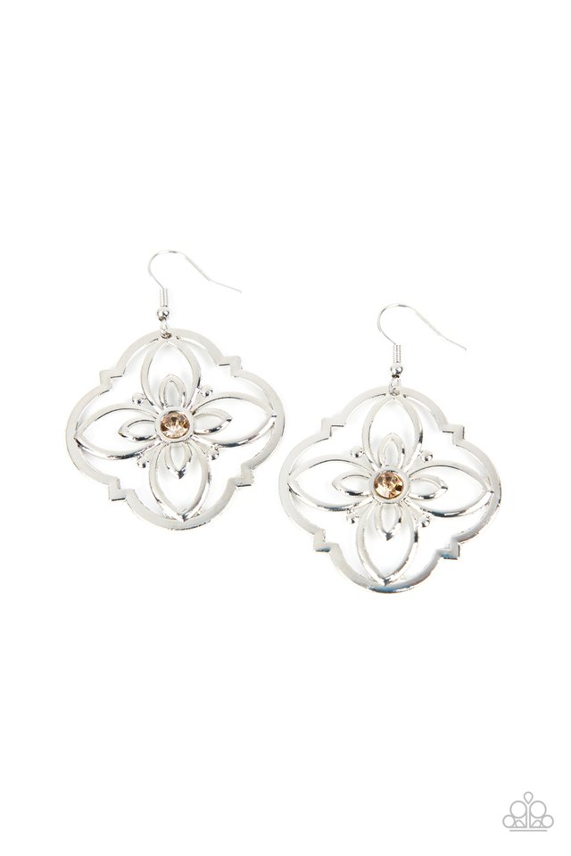 Treasure GROVE - Brown - Paparazzi Earring Image