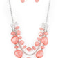 Oceanside Service - Pink - Paparazzi Necklace Image