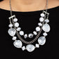 ​Oceanside Service - White - Paparazzi Necklace Image