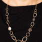 ​Industrial Intentions - Gold - Paparazzi Necklace Image