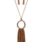 Namaste Mama - Brown - Paparazzi Necklace Image