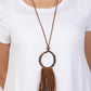 Namaste Mama - Brown - Paparazzi Necklace Image