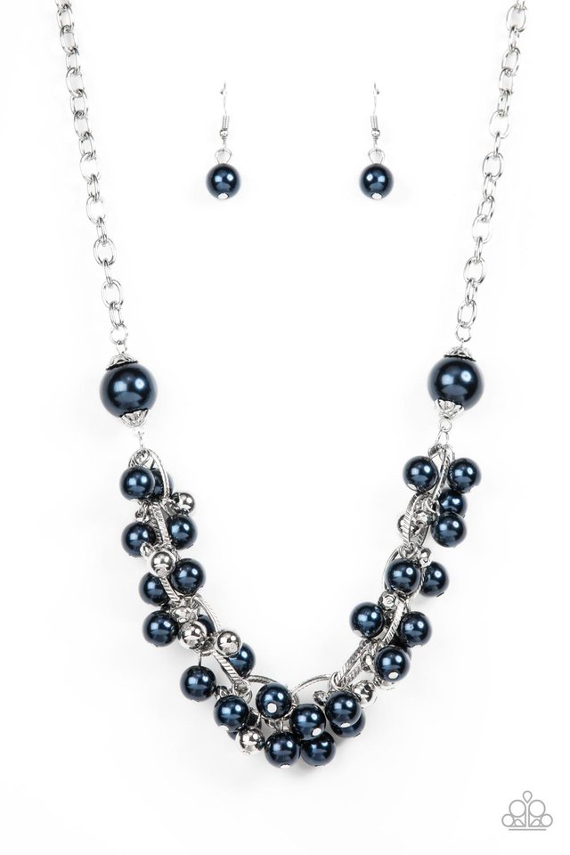 ​Party Crasher - Blue - Paparazzi Necklace Image