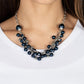 ​Party Crasher - Blue - Paparazzi Necklace Image