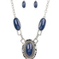 Count to TENACIOUS - Blue - Paparazzi Necklace Image