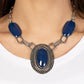 Count to TENACIOUS - Blue - Paparazzi Necklace Image