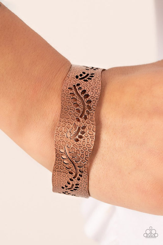 ​Savanna Oasis - Copper - Paparazzi Bracelet Image