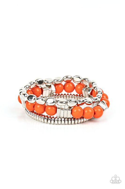 ​Tour de Tourist - Orange - Paparazzi Bracelet Image