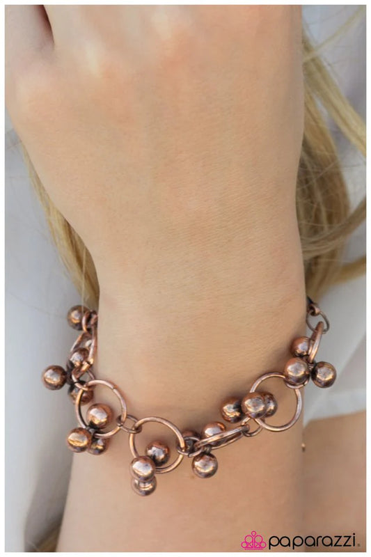 Paparazzi Bracelet ~ Rocket Science - Copper