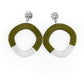 Thats a WRAPAROUND - Green - Paparazzi Earring Image