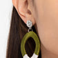 Thats a WRAPAROUND - Green - Paparazzi Earring Image