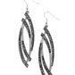Twinkle for Two - Silver - Paparazzi Earring Image