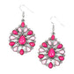 ​Lively Luncheon - Pink - Paparazzi Earring Image