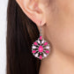 ​Lively Luncheon - Pink - Paparazzi Earring Image