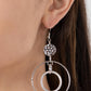 Mechanical Mecca - Silver - Paparazzi Earring Image