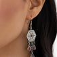 ​Dreamcatcher Delight - Orange - Paparazzi Earring Image