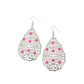 Delightfully Daisy - Pink - Paparazzi Earring Image