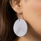 On the Edge of Edgy - Silver - Paparazzi Earring Image