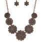 ​Basketful of Blossoms - Copper - Paparazzi Necklace Image