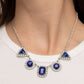 Posh Party Avenue - Blue - Paparazzi Necklace Image