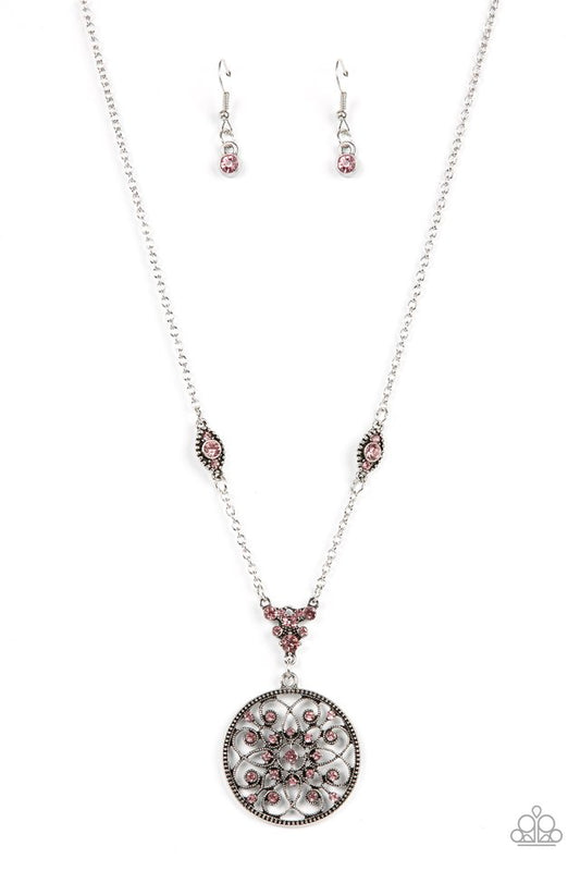 TIMELESS Traveler - Pink - Paparazzi Necklace Image