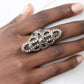 Futuristic Free Spirit - Silver - Paparazzi Ring Image