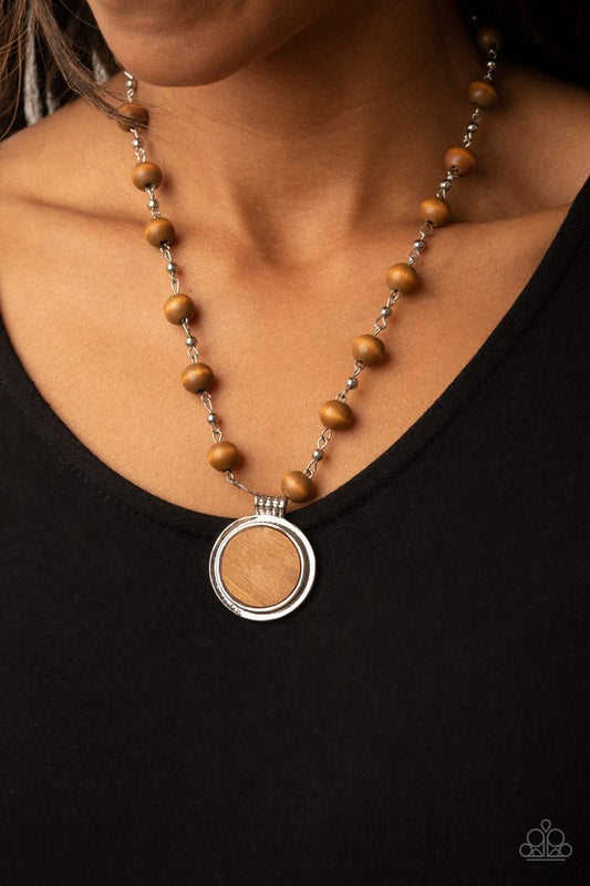 Soulful Sunrise - Brown - Paparazzi Necklace Image