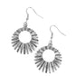 Rebel Resplendence - Silver - Paparazzi Earring Image