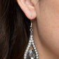 A-Lister Attitude - Silver - Paparazzi Earring Image