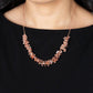 Fearlessly Floral - Copper - Paparazzi Necklace Image