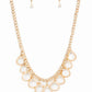 TEAR-rifically Twinkling - Gold - Paparazzi Necklace Image