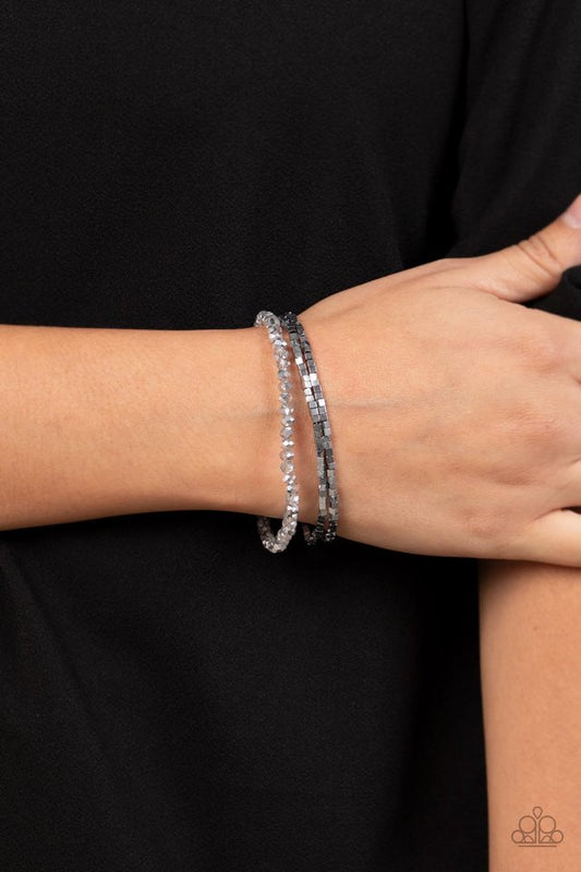 Just a Spritz - Silver - Paparazzi Bracelet Image