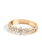 Cheers to the Future Mrs. - Gold - Paparazzi Bracelet Image