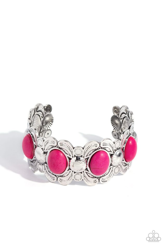 Sandstone Serenade - Pink - Paparazzi Bracelet Image