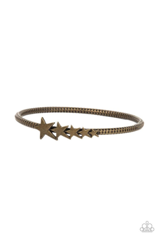 Astrological A-Lister - Brass - Paparazzi Bracelet Image